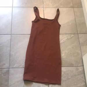 Abercrombie and Fitch brown/ rust dress
